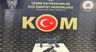 Çeşme'de plaj işletmesi girişindeki silahlı kavgayla ilgili yakalanan 2 kişi tutuklandı
