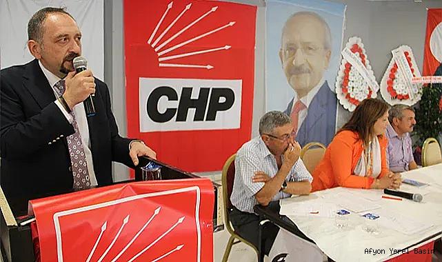 CHP Dinar İlçe Başkanı Ali Arıkan Seçildi