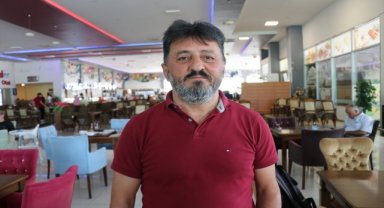 Denizli'de dinlenme tesisindeki kavga güvenlik kamerasında