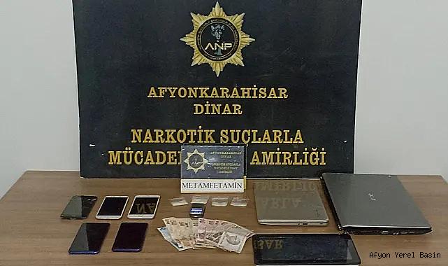Dinar'da Uyuşturucu Yakalandı