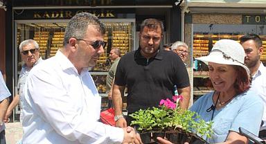 Emirdağ Belediyesi Serasında Yetişen Çiçekler, Emirdağlı Gurbetçilerle Buluştu