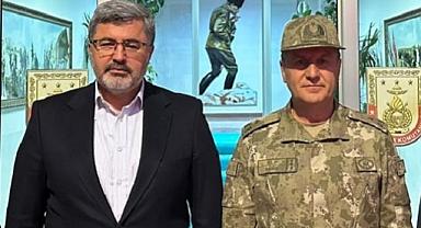 Garnizon Komutanımız Osman Alp Tümgeneralliğe yükseldi.