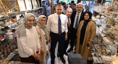 İçişleri Bakanı Yerlikaya, Manisa'da ziyaretlerde bulundu