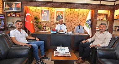 İSMAİL ELİBOL’DAN BAŞKAN DR. MUSTAFA ÇÖL’E ZİYARET