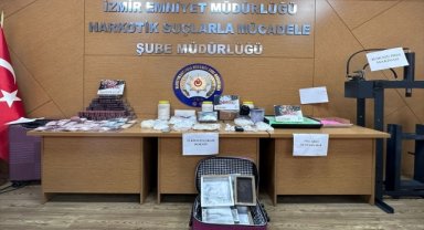 İzmir'deki 66 uyuşturucu operasyonunda yakalanan 48 şüpheli tutuklandı