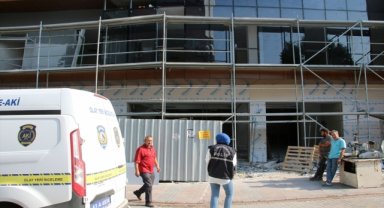 Kütahya'da iskeleden düşen inşaat işçisi yaralandı