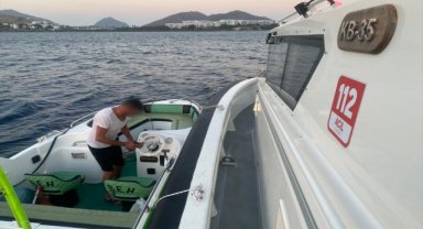 Muğla açıklarında 18 düzensiz göçmen kurtarıldı, 12 düzensiz göçmen yakalandı