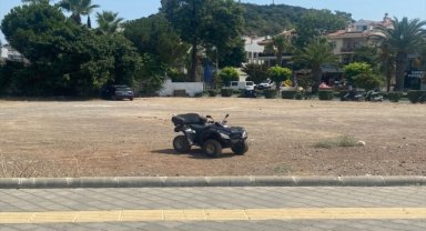 Muğla'da ATV tipi arazi aracıyla drift yapan turiste 20 bin 342 lira ceza