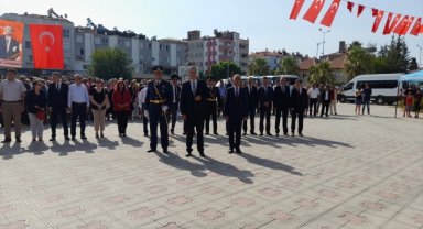 Muğla ve ilçelerinde Büyük Zafer'in 101. yılı kutlandı