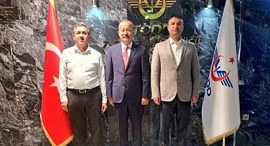 TAYTAK’TAN KOMUTAN ALP’E TEBRİK ZİYARETİ