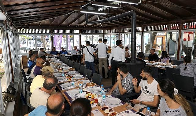 Zabıta Müdürü Taner Çelik gazetecilerle buluştu