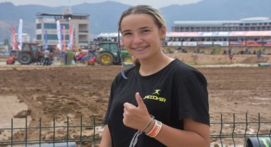 15 yaşındaki milli motokrosçu Selen Tınaz, MXGP'de yarışmaya devam etmek istiyor: