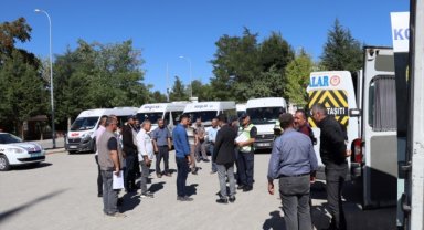 Afyonkarahisar'da öğrenci servis araçları denetlendi