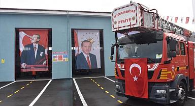 Afyonkarahisar'da yeni itfaiye binası hizmete açıldı