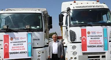 AFYONKARAHİSAR´DAN BAYIRBUCAK TÜRKMENLERİNE YARDIM ELİ
