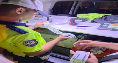 Aydın'da otobüs denetim noktası oluşturuldu
