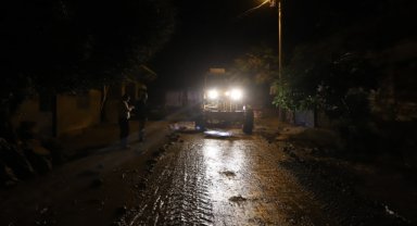 Aydın'da sağanak etkili oldu