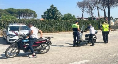 Aydın'da trafik denetimlerinde 87 sürücüye para cezası uygulandı