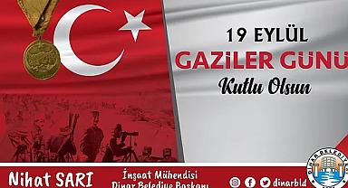Belediye Başkanı Nihat Sarı'dan Gaziler Günü Mesajı