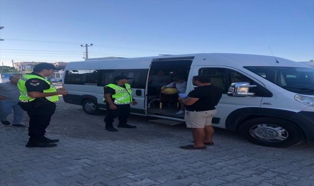 Datça'da jandarma ekipleri "huzur ve güven" uygulaması yaptı