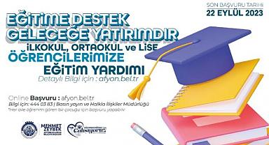 EĞİTİM YARDIMI BAŞVURULARI BAŞLADI