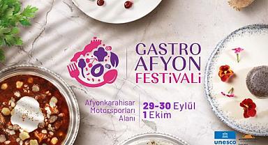 GASTRO AFYON FEST 29 EYLÜL’DE BAŞLIYOR
