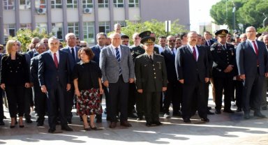 Germencik ve Çine'de 19 Eylül Gaziler Günü kapsamında tören düzenlendi