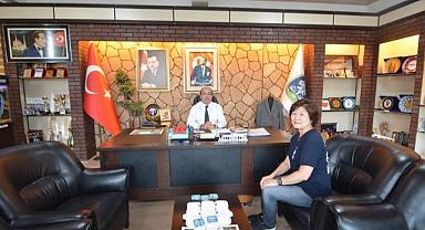 JAPONYADAN BAŞKAN DR. MUSTAFA ÇÖL’E ZİYARET