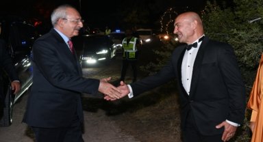 Kılıçdaroğlu, İzmir Büyükşehir Belediye Başkanı Soyer'in kızının nikah törenine katıldı