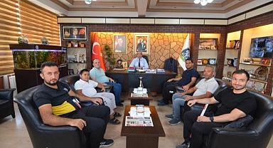 KOCATEPE GÖRME ENGELLİLER SPOR KULÜBÜNDEN BAŞKAN DR. MUSTAFA ÇÖL’E ZİYARET