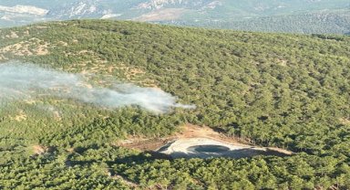 Köyceğiz'de çıkan orman yangını kontrol altına alındı