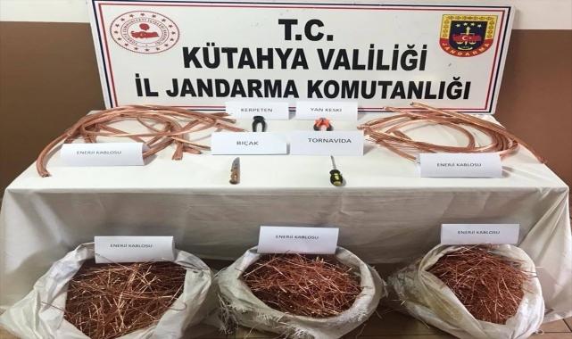 Kütahya'da jandarmanın operasyonlarında bu yıl 493 şüpheli yakalandı