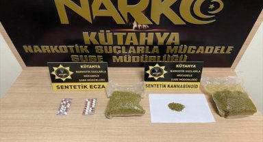 Kütahya'da uyuşturucu operasyonunda yakalanan karı koca tutuklandı