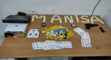Manisa'da kumar operasyonunda 2 kişi gözaltına alındı