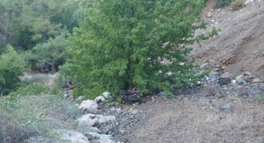 Marmaris'te kayıp ihbarı yapılan motosikletli uçurumda ölü bulundu