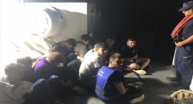 Muğla'da 13 düzensiz göçmen yakalandı
