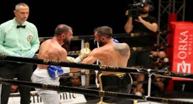 Muğla'da WBC profesyonel boks gecesi yapıldı