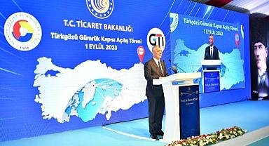 SERTESER, MODERNİZASYONU TAMAMLANAN TÜRKGÖZÜ GÜMRÜK KAPISI AÇILIŞ TÖRENİ'NE KATILDI