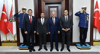 TİBFED'den Emniyet Genel Müdürü Vali Erol AYYILDIZ’a ziyaret