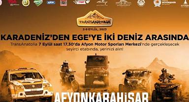 TRANSANATOLİA 7. GÜNÜNDE AFYON HALKIYLA BULUŞUYOR