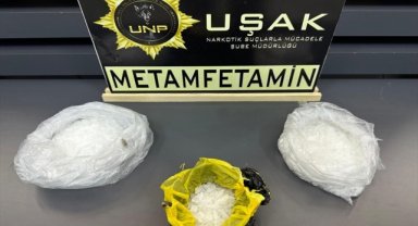 Uşak'ta uyuşturucu operasyonlarında 10 kişi tutuklandı