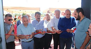 VELİ ÖZCAN BOLAT SUCUKLARI İŞ YERİNİN AÇILIŞINA KATILDI