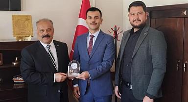 Veli Özcan'dan, Emrah Turan’a Ziyaret