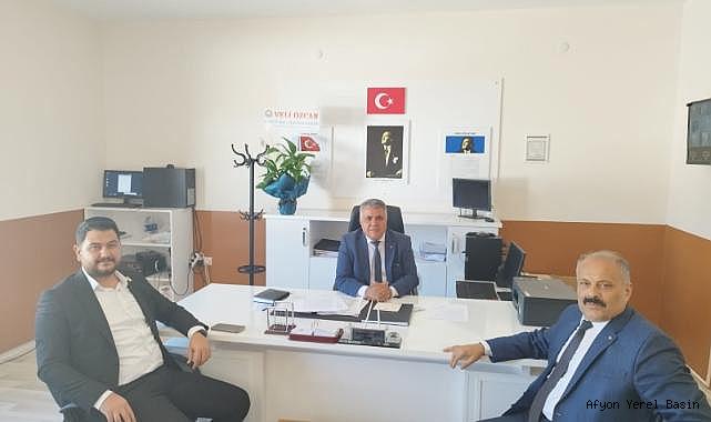 VELİ ÖZCAN'DAN MUSTAFA ELMAS’A İADE-İ ZİYARET