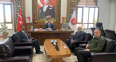 Başkan Çağlar’dan Kaymakam Artar'a hayırlı olsun ziyareti