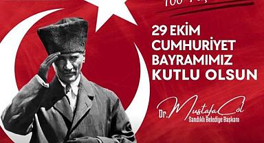 BAŞKAN DR. MUSTAFA ÇÖL’DEN 29 EKİM CUMHURİYET BAYRAMI MESAJI