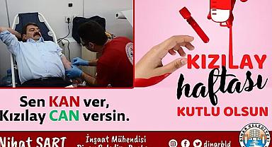Belediye Başkanı Nihat Sarı'dan Kızılay Haftası Mesajı