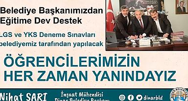 Belediye Başkanın Sarı'dan Eğitime bir dev destek daha