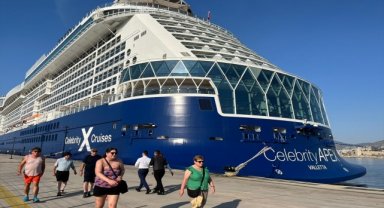 Bodrum'a "Celebrity Apex" kruvaziyeriyle 2 bin 538 yolcu geldi