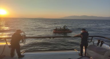 Bodrum açıklarında 11 düzensiz göçmen kurtarıldı